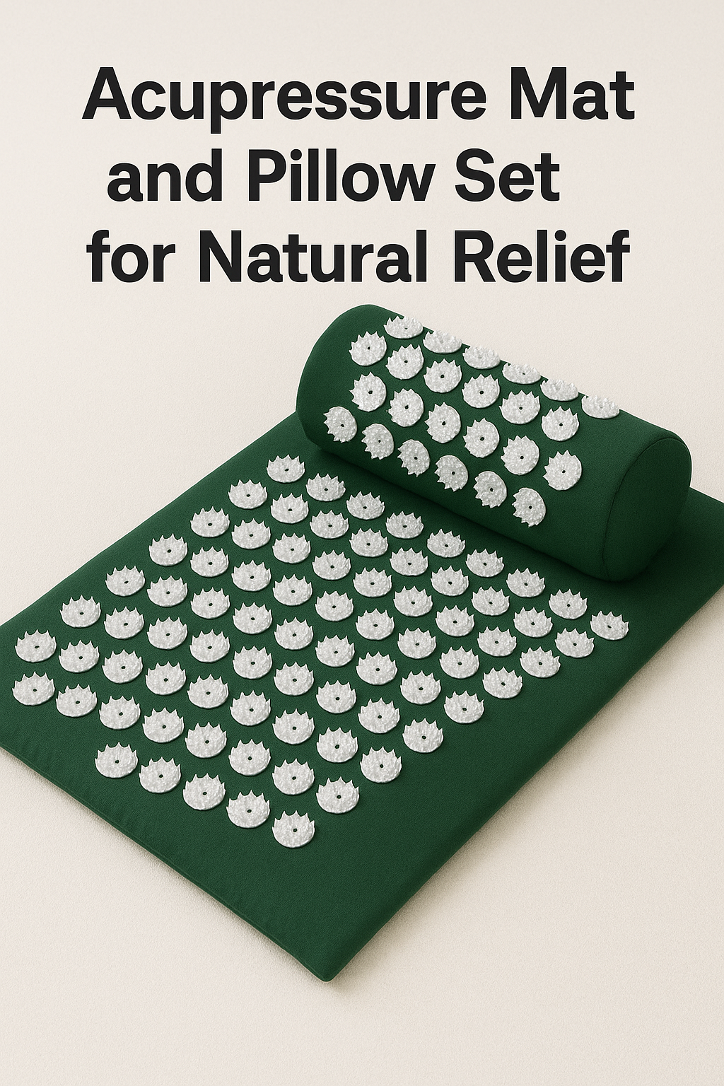 You are currently viewing Acupressure Mat and Pillow Set for Natural Relief